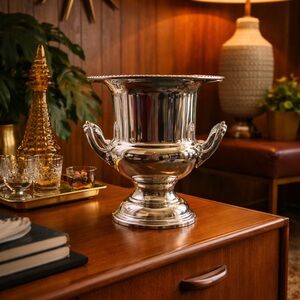 Vintage Leonard Silverplate Champagne Ice Bucket